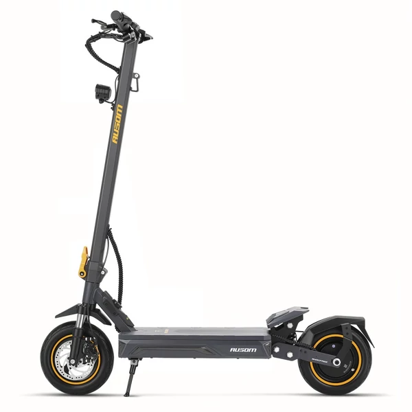 Ausom K20 elektromos roller, 1100W csúcsteljesítmény, 70km hatótáv, 45km/h, 48V 13.5Ah akku, dupla tárcsafék, 10" tömlő nélküli gumi, NFC, összecsukható