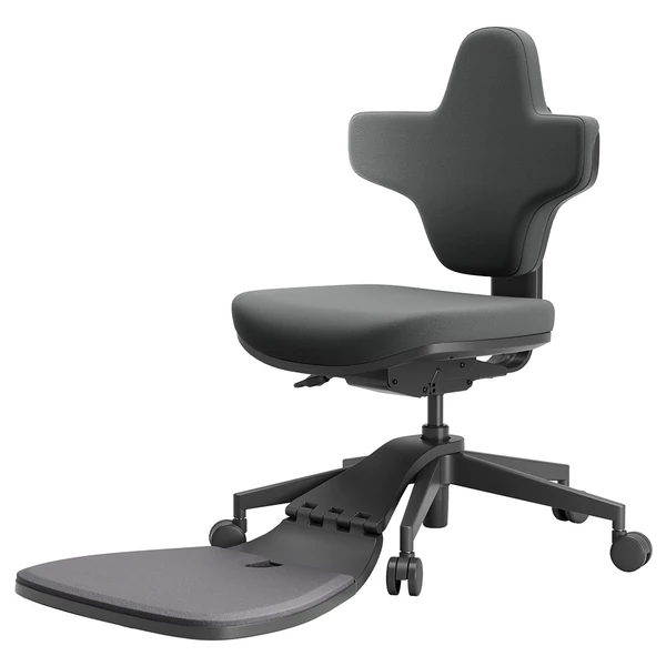 NEWTRAL MT-M Standing‑Mate ergonomikus állószék + ACGAM JSD5‑A1‑02 állítható magasságú elektromos íróasztal