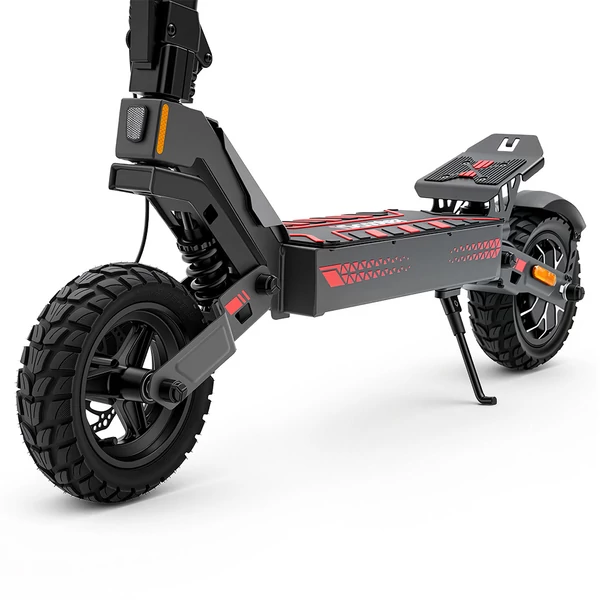 iScooter iF1 összecsukható elektromos roller, 1200W motor, 48V 10Ah akku, 45km/h, 40–50km hatótáv, 10" terepgumi, tárcsafék, E‑ABS, IPX5, 150kg