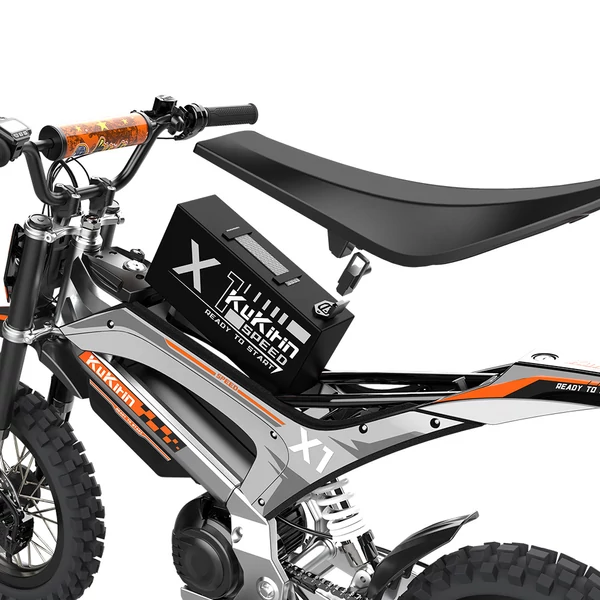 Kukirin X1 elektromos motorkerékpár, 1000W motor, 48V 20.8Ah akku, 50km/h, 40km hatótáv, 14/12" kerekek, hidraulikus fék és rugózás