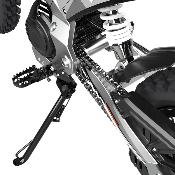 Kukirin X1 elektromos motorkerékpár, 1000W motor, 48V 20.8Ah akku, 50km/h, 40km hatótáv, 14/12" kerekek, hidraulikus fék és rugózás