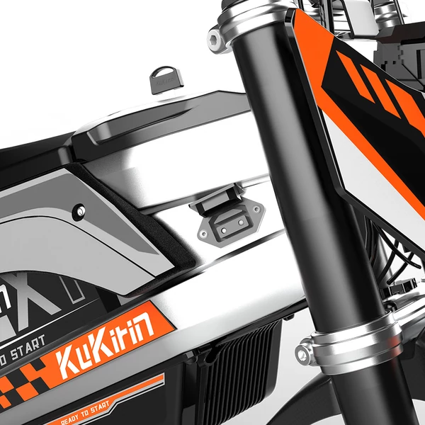 Kukirin X1 elektromos motorkerékpár, 1000W motor, 48V 20.8Ah akku, 50km/h, 40km hatótáv, 14/12" kerekek, hidraulikus fék és rugózás