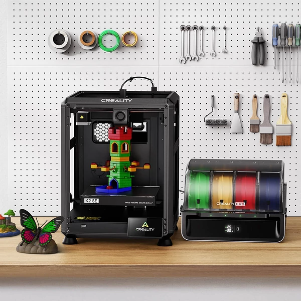 Creality K2 SE 3D nyomtató 2 Combo készlettel – gyors, pontos, multiszínes nyomtatás