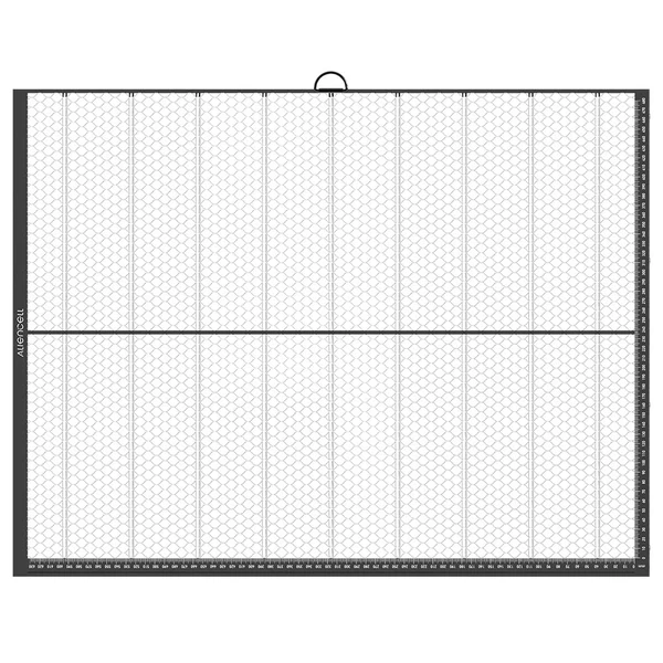 Aliencell X1 méhsejt panel, 664×506×28 mm könnyű szerkezetű kompozit lap építéshez és DIY projektekhez