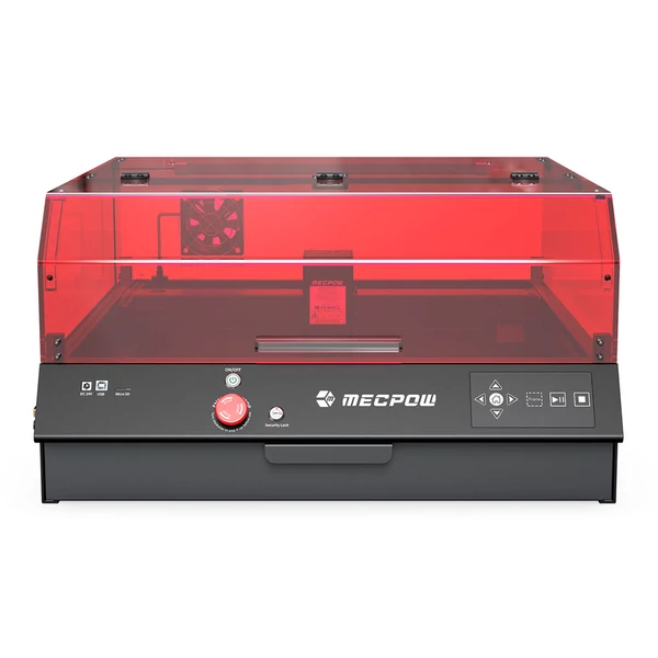 Mecpow X4 Pro 22W FDA Class 1 lézergravírozó + forgatóhenger + lézerágy
