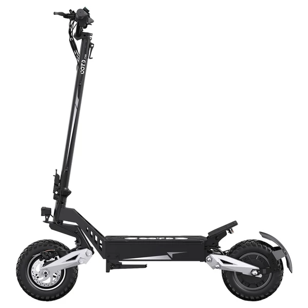 OOTD T10 elektromos roller, 500W motor, 48V 18Ah akkumulátor, 11” kerék, 50km/h végsebesség, 60km hatótáv, első-hátsó tárcsafék, első lengéscsillapító