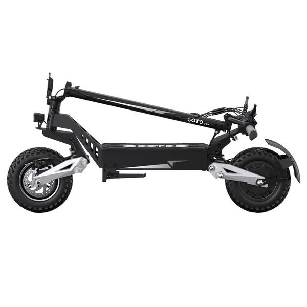 OOTD T10 elektromos roller, 500W motor, 48V 18Ah akkumulátor, 11” kerék, 50km/h végsebesség, 60km hatótáv, első-hátsó tárcsafék, első lengéscsillapító