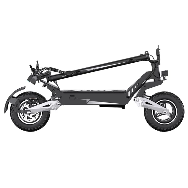 OOTD T10 elektromos roller, 500W motorral, 48V 13.5Ah akkumulátorral, 11” kerékkel, 50km/h végsebesség, 45km hatótáv, tárcsafék, rugós felfüggesztés