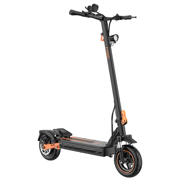 Fynzo S11 összecsukható elektromos roller, 1100W csúcsteljesítmény, 48V 15.6Ah akku, 45km/h, 60km hatótáv, dupla felfüggesztés, 10" tubeless gumi, NFC, IP54
