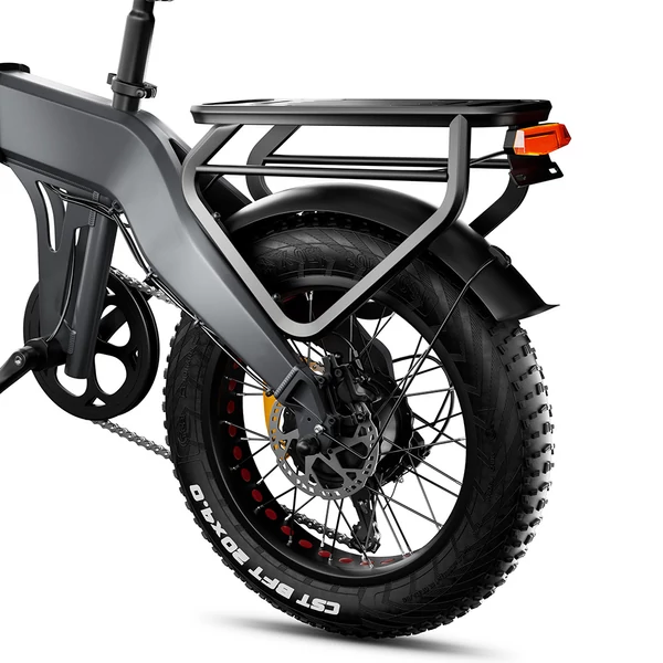 DRVETION BT20 összecsukható elektromos kerékpár, 1000W, 20×4.0” fat tire, 48V 14Ah Samsung akku, 55km/h, 100km hatótáv