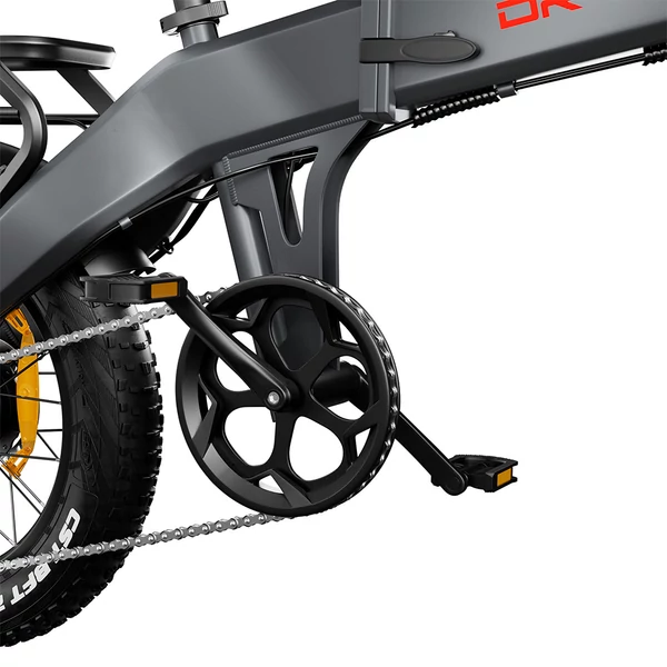 DRVETION BT20 összecsukható elektromos kerékpár, 1000W, 20×4.0” fat tire, 48V 14Ah Samsung akku, 55km/h, 100km hatótáv