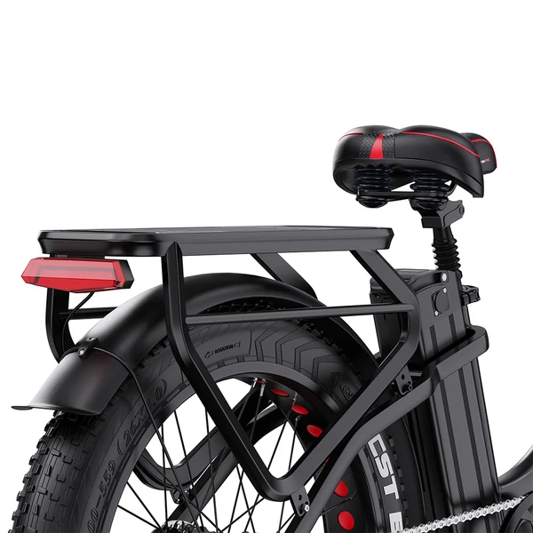 DRVETION CTR26 1000W elektromos fat bike, 26×4.0", 48V 20Ah Samsung akku, 50km/h, 110 km hatótáv, hidraulikus fék, első rugózás