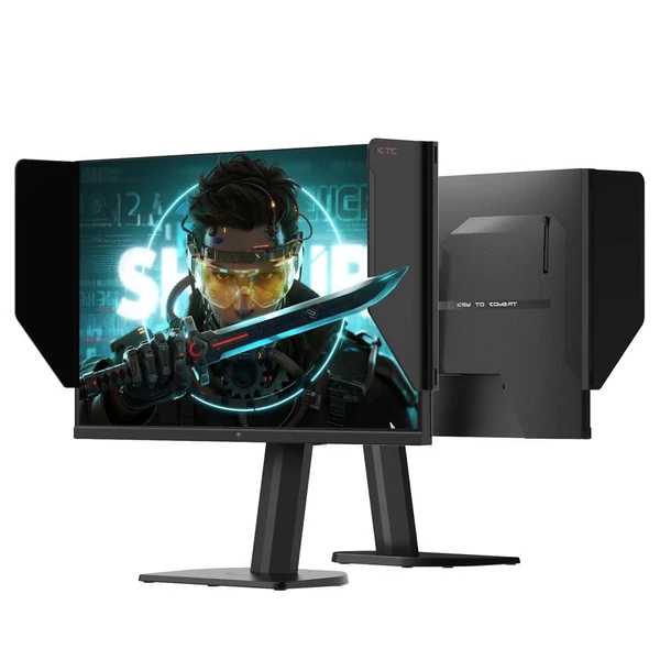 KTC H27E8 27'' QHD 240Hz (275Hz OC) Fast IPS gamer monitor, 1ms MPRT, HDR400, FreeSync/G‑Sync, alacsony kékfény, állítható, VESA