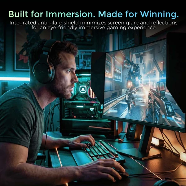 KTC H27E8 27'' QHD 240Hz (275Hz OC) Fast IPS gamer monitor, 1ms MPRT, HDR400, FreeSync/G‑Sync, alacsony kékfény, állítható, VESA