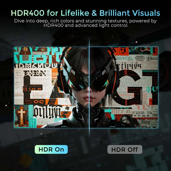 KTC H27E8 27'' QHD 240Hz (275Hz OC) Fast IPS gamer monitor, 1ms MPRT, HDR400, FreeSync/G‑Sync, alacsony kékfény, állítható, VESA