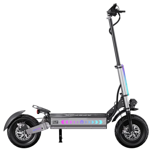 APEFOX T90 elektromos roller – 2×2100W motor, 60V 31,2Ah akkumulátor, 13” kerék, 85 km/h, 100 km hatótáv, hidraulikus fékek, prémium felfüggesztés
