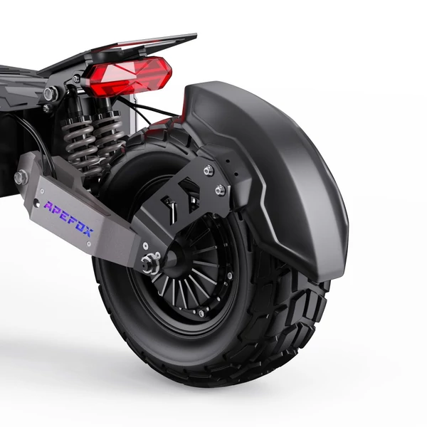 APEFOX T90 elektromos roller – 2×2100W motor, 60V 31,2Ah akkumulátor, 13” kerék, 85 km/h, 100 km hatótáv, hidraulikus fékek, prémium felfüggesztés