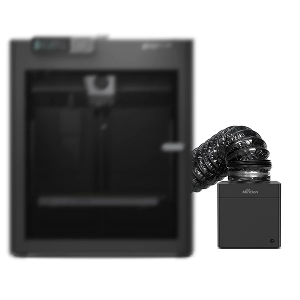 Mintion V1 3 rétegű HEPA H13 szűrőrendszer 3D nyomtatókhoz, aktív szénnel, 60 m³/h légáram, 6000 ford./perc ventilátor, ABS ház