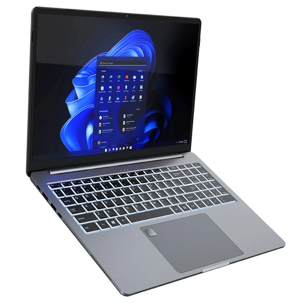 Ninkear A15 Pro laptop, 16'' 2560×1600 120Hz, Ryzen 5 5500U, 16GB RAM, 1TB SSD, Radeon grafika, WiFi 6, BT 5.2, ujjlenyomat, Type‑C, USB3.0, HDMI