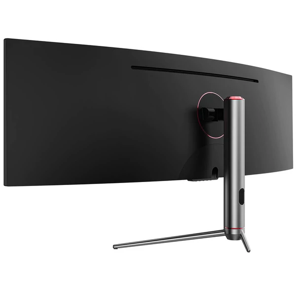 TITAN ARMY C49C1S 49" ívelt gamer monitor, 5120×1440 Dual QHD, 240Hz, 1ms, HDR400, KVM, PIP/PBP, FreeSync/G‑Sync, HDMI 2.1, DP 1.4, Type‑C