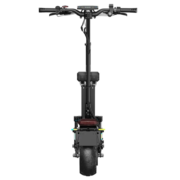 ONECNA GT7 összecsukható elektromos roller, dupla 2800W motor, 60V 27Ah akku, 80 km/h, 89 km hatótáv, 11" terepgumi, olajos fék, app, 150 kg