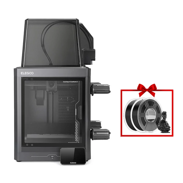 Elegoo Centauri Carbon 2 Combo 3D nyomtató + 2kg PETG filament – Fekete