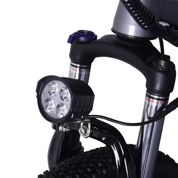PVY M29 elektromos kerékpár – 250W, 48V 17.5Ah, 29", 25km/h, 120km hatótáv, Shimano 7 sebesség, applikáció vezérlés – Szürke