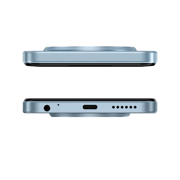 FOSSiBOT S5 okostelefon, Unisoc T615 nyolcmagos, 4GB RAM + 128GB tárhely, 6000mAh akkumulátor, 6.88'' 120Hz HD+ kijelző, 13MP hátlapi kamera, NFC - Kék