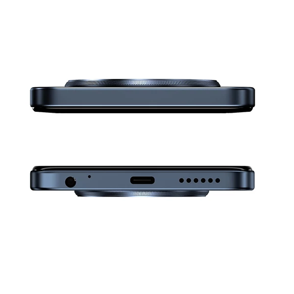 FOSSiBOT S5 okostelefon, Unisoc T615 nyolcmagos, 4GB RAM + 128GB tárhely, 6000mAh akkumulátor, 6.88'' 120Hz HD+ kijelző, 13MP hátlapi kamera, NFC - Fekete