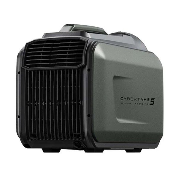 CYBERTAKE S1 Pro hordozható kültéri légkondicionáló, akkumulátor nélkül, Bluetooth távvezérlés, 9,6 kg, 6 üzemmód, ≤55 dB zaj, EU‑csatlakozó