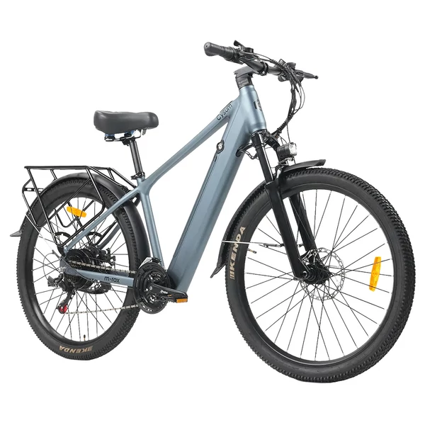 Cysum M‑RAX elektromos kerékpár, 500W csúcsteljesítmény, 48V 13Ah akku, 25km/h, 80km hatótáv, 27.5" terepgumi, Shimano 21 sebesség
