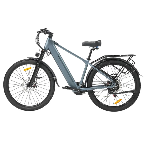 Cysum M‑RAX elektromos kerékpár, 500W csúcsteljesítmény, 48V 13Ah akku, 25km/h, 80km hatótáv, 27.5" terepgumi, Shimano 21 sebesség