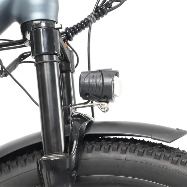 Cysum M‑RAX elektromos kerékpár, 500W csúcsteljesítmény, 48V 13Ah akku, 25km/h, 80km hatótáv, 27.5" terepgumi, Shimano 21 sebesség
