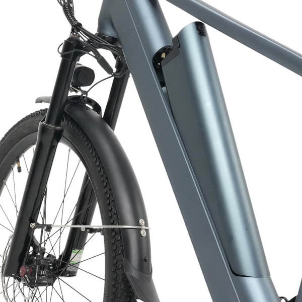 Cysum M‑RAX elektromos kerékpár, 500W csúcsteljesítmény, 48V 13Ah akku, 25km/h, 80km hatótáv, 27.5" terepgumi, Shimano 21 sebesség