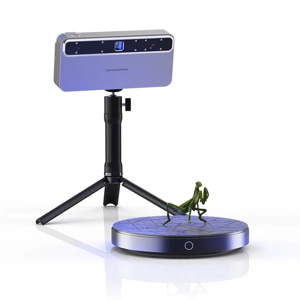 3DMakerpro Toucan Standard 3D szkenner, 0.03 mm pontosság, önálló all‑in‑one, dupla FOV, 48 MP szín, 6600 mAh akkumulátor, Wi‑Fi 6