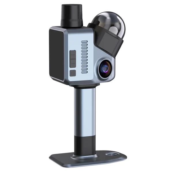 3DMakerpro Hawk LiDAR 3D szkenner, 1.5 cm pontosság, 484k pont/s, 360×63.5° FOV, 80–140 m hatótáv, dupla 13 MP kamera, IP65 fém ház, 12 000 mAh akku