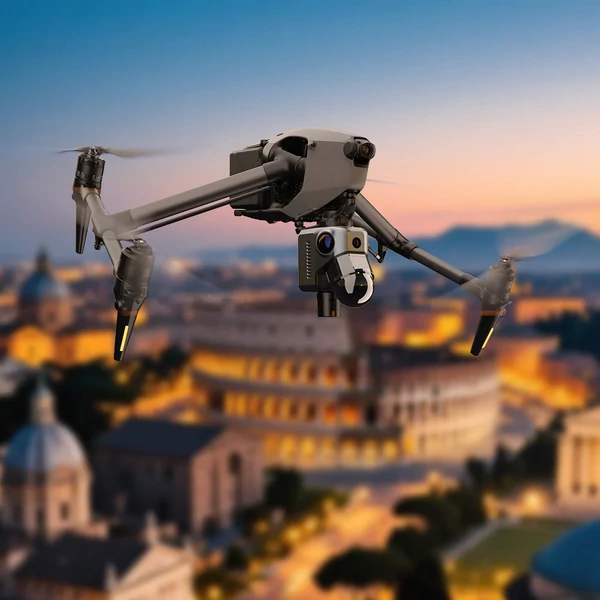 3DMakerpro Hawk LiDAR 3D szkenner, 1.5 cm pontosság, 484k pont/s, 360×63.5° FOV, 80–140 m hatótáv, dupla 13 MP kamera, IP65 fém ház, 12 000 mAh akku