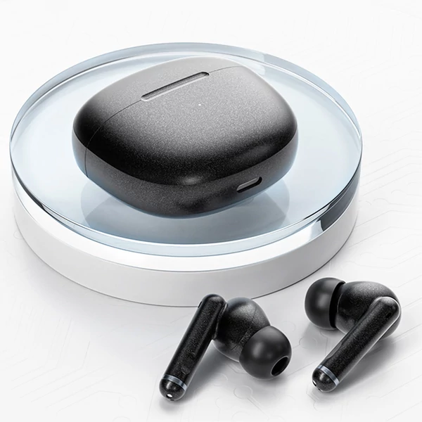 QCY HT03 ANC vezeték nélküli fülhallgató, Bluetooth 5.1, 6 órás üzemidő ANC nélkül