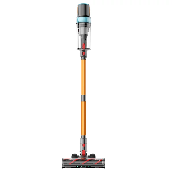Yaber P20 vezeték nélküli porszívó, 33kPa szívóerő, 400W motor, 52 perc üzemidő, 0.8L tartály, önállóan álló, HEPA szűrés, LED kijelző, gubancgátló kefe