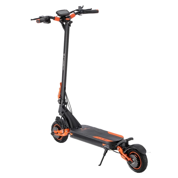 Kugoo LX9+ elektromos roller, 2×650W motor, 48V 18.2Ah akkumulátor, 55 km/h, 65 km hatótáv, 9” kerék, tárcsafék, rugós felfüggesztés