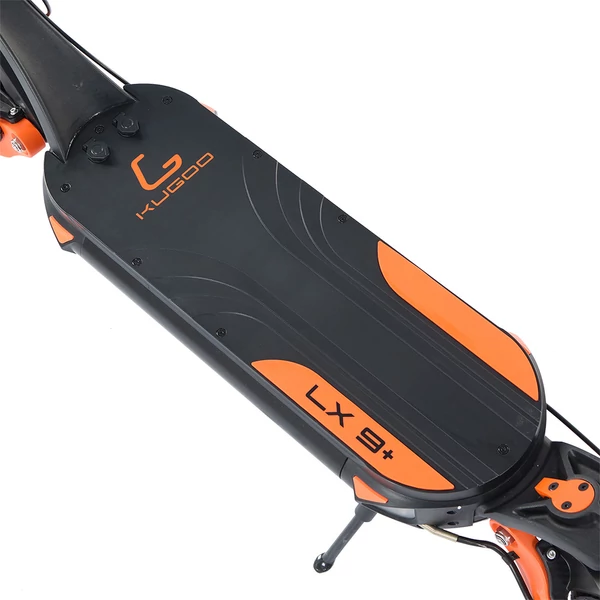 Kugoo LX9+ elektromos roller, 2×650W motor, 48V 18.2Ah akkumulátor, 55 km/h, 65 km hatótáv, 9” kerék, tárcsafék, rugós felfüggesztés