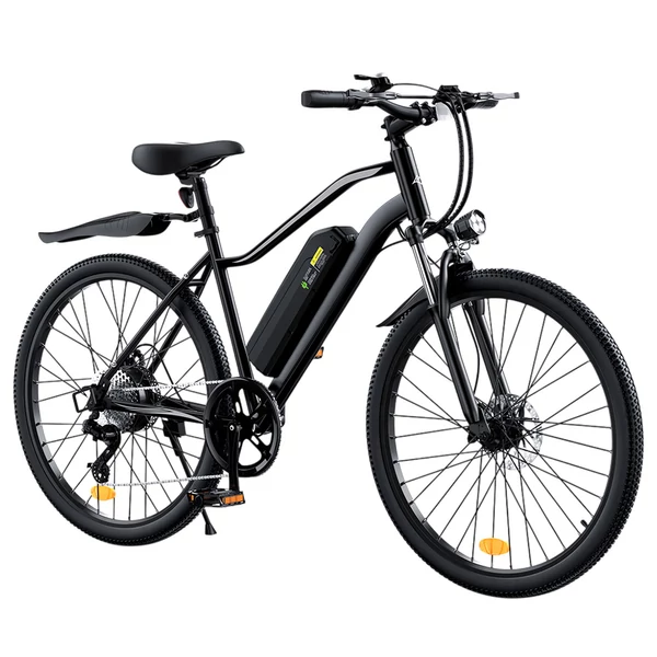 EB3S elektromos kerékpár, 350W motor, 36V 15Ah akku, 35km/h, 90km hatótáv, 26” terepgumi, IPX4, tárcsafék, első villa, 150kg teherbírás