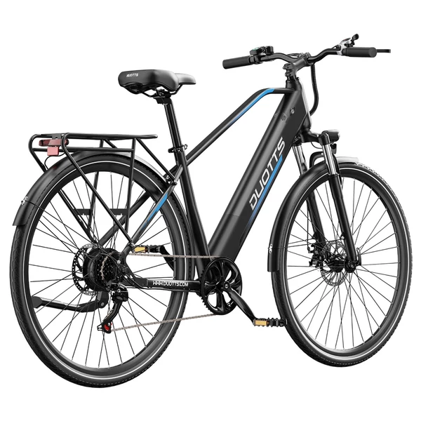 DUOTTS C29 Lite elektromos kerékpár, 250W motor, 36V 13Ah akku, 27.5” kerék, 25km/h, 65km hatótáv, mechanikus tárcsafék, első villa