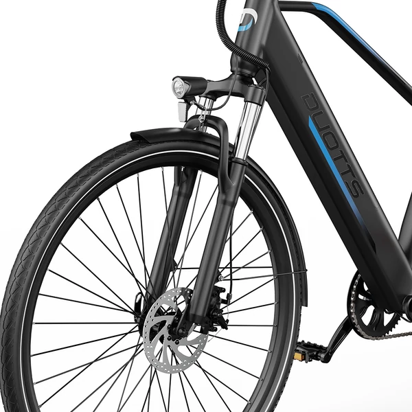 DUOTTS C29 Lite elektromos kerékpár, 250W motor, 36V 13Ah akku, 27.5” kerék, 25km/h, 65km hatótáv, mechanikus tárcsafék, első villa