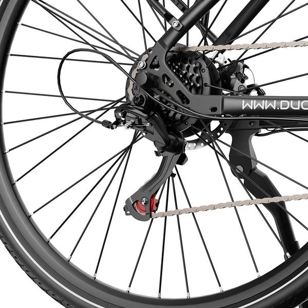 DUOTTS C29 Lite elektromos kerékpár, 250W motor, 36V 13Ah akku, 27.5” kerék, 25km/h, 65km hatótáv, mechanikus tárcsafék, első villa