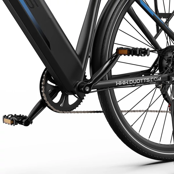 DUOTTS C29 Lite elektromos kerékpár, 250W motor, 36V 13Ah akku, 27.5” kerék, 25km/h, 65km hatótáv, mechanikus tárcsafék, első villa