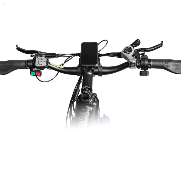 Samebike XD26-II elektromos kerékpár, 26” Kenda gumi, 750W motor, 40 km/h, 48V 14Ah akkumulátor, 110 km hatótáv, Shimano 7-sebesség – Fekete