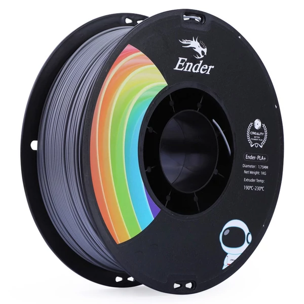 Creality Ender‑PLA Pro (PLA+) filament – Szürke, prémium minőségű 3D nyomtató alapanyag, 1kg tekercs