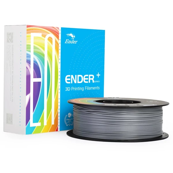 Creality Ender‑PLA Pro (PLA+) filament – Szürke, prémium minőségű 3D nyomtató alapanyag, 1kg tekercs