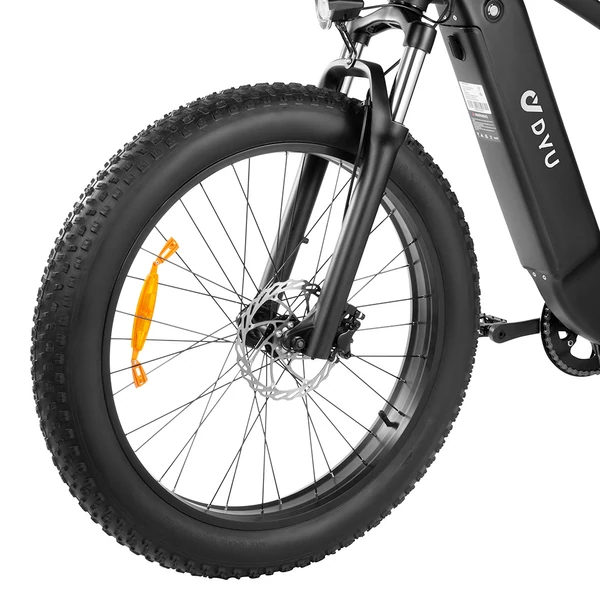 DYU King 750 hegyi elektromos kerékpár, 26×4.0 fat gumi, 48V 750W motor, 18Ah LG akkumulátor, 70 km hatótáv, 45 km/h, 150 kg teherbírás